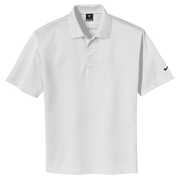 Nike Golf Men's White Tech Basic Dri-FIT S/S Polo