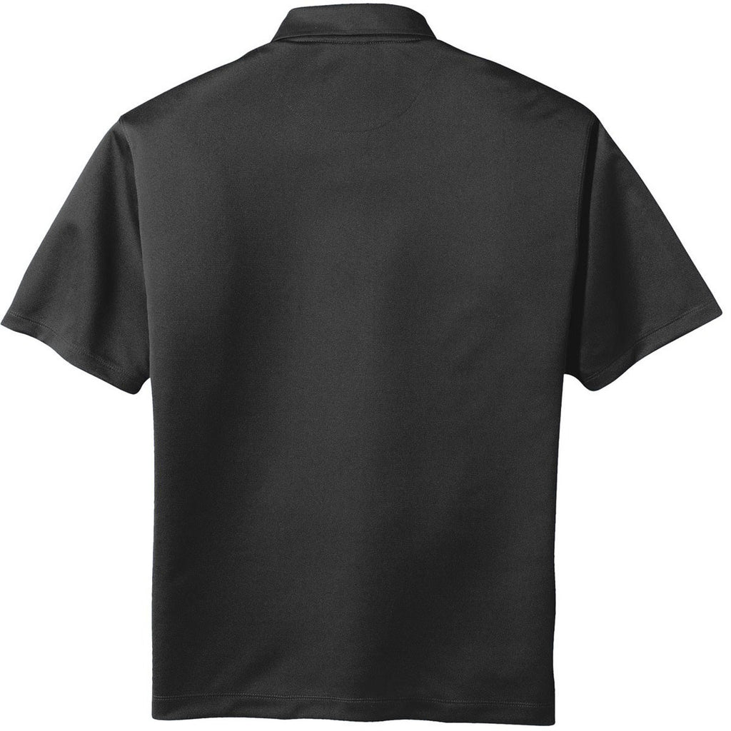Nike Men's Black Tech Basic Dri-FIT Short Sleeve Polo