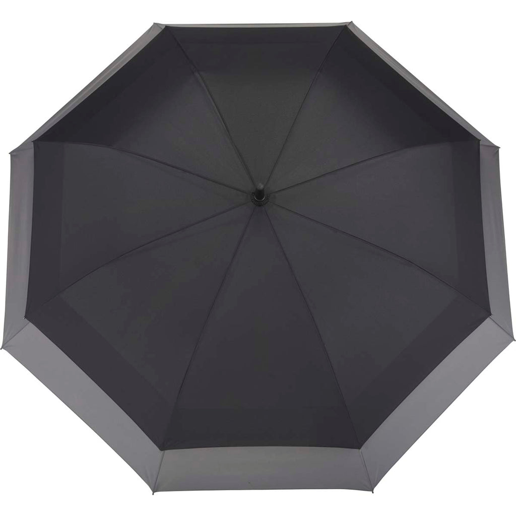 Stromberg Black/Grey 46" to 58" Expanding Auto Open Umbrella