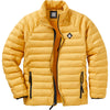 AKHG Men's Mineral Yellow Eco Puffin Mock Jacket
