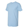 American Apparel Women's Light Blue Fine Jersey Short Sleeve T-Shirt