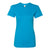 American Apparel Women's Teal Fine Jersey Short Sleeve T-Shirt