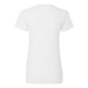 American Apparel Women's White Fine Jersey Short Sleeve T-Shirt