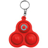 Universal Source Red Pop 3 Bubbles Keychain