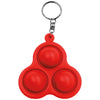 Universal Source Red Pop 3 Bubbles Keychain