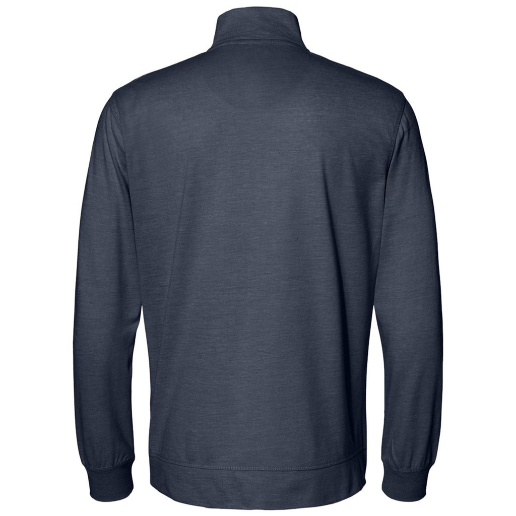 Weatherproof Men's Navy Vintage Microstripe Quarter-Zip Pullover