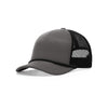 Richardson Charcoal/Black/Black Mesh Back Split Low Pro Foamie Trucker Hat