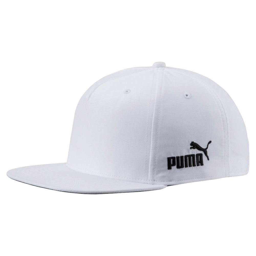 Puma Golf Bright White Cresting Snapback Cap