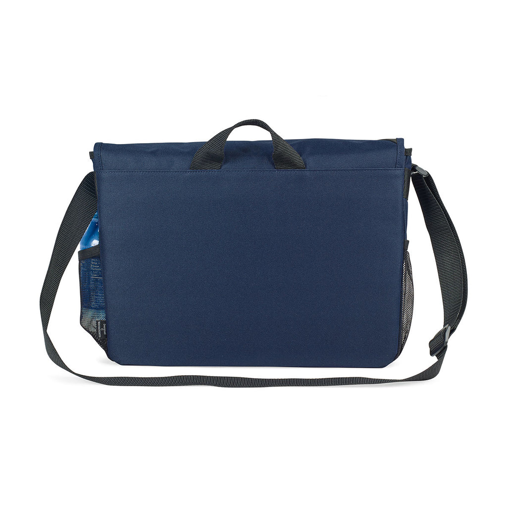 Gemline Navy Blue Sawyer Computer Messenger Bag