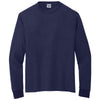 Jerzees Unisex J. Navy Dri-Power 100% Polyester Long Sleeve T-Shirt
