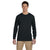 Jerzees Men's Black 5.3 Oz Dri-Power Sport Long-Sleeve T-Shirt