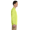 Jerzees Men's Safety Green 5.3 Oz Dri-Power Sport Long-Sleeve T-Shirt