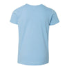 American Apparel Youth Baby Blue Fine Jersey Short Sleeve T-Shirt