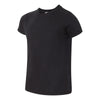 American Apparel Youth Black Fine Jersey Short Sleeve T-Shirt