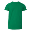 American Apparel Youth Kelly Green Fine Jersey Short Sleeve T-Shirt