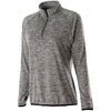 Holloway Women's Carbon Heather/Black Force Training Top