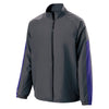 Holloway Men's Carbon/Purple Bionic Jacket