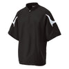 Holloway Men's Black/White Short Sleeve Equalizer Jacket