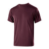 Holloway Men's Maroon Short Sleeve Gauge Shirt