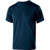 Holloway Men's Navy Short Sleeve Gauge Shirt