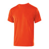 Holloway Men's Orange Short Sleeve Gauge Shirt