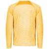 Holloway Men's Gold Heather Electrify Coolcore Long Sleeve Tee