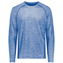 Holloway Men's Royal Heather Electrify Coolcore Long Sleeve Tee