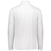 Holloway Men's White Electrify Coolcore 1/2 Zip Pullover