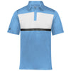 Holloway Men's Columbia Blue/White Prism Bold Polo
