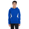 Holloway Youth Royal/White Argon Hoodie