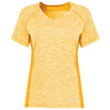 Holloway Women's Gold Heather Electrify Coolcore Tee