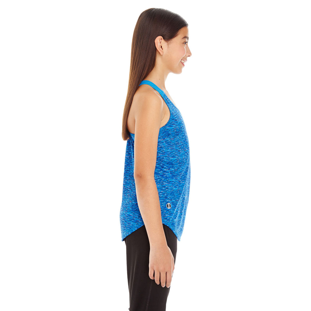 Holloway Youth Blue/Bright Blue Space Dye Tank