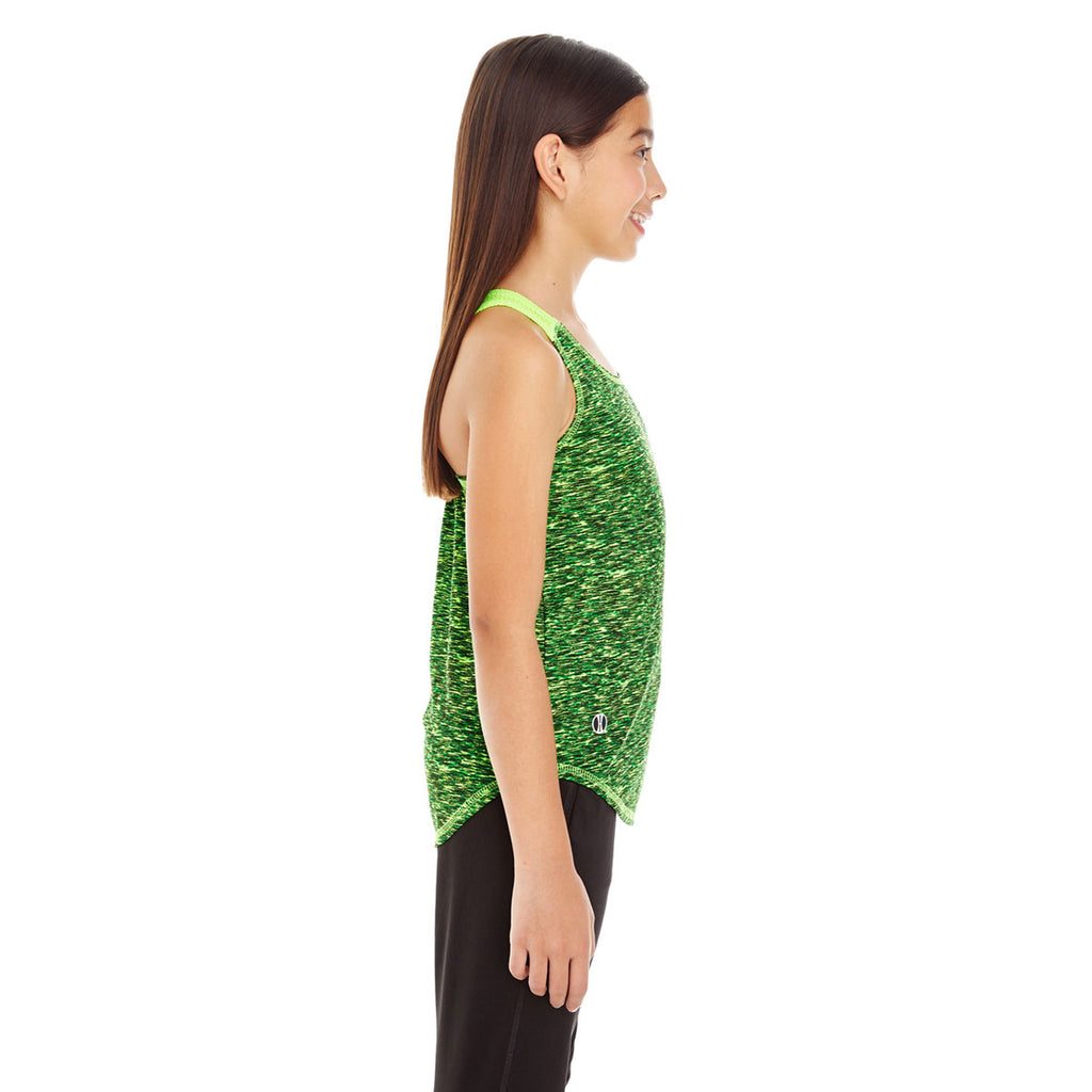 Holloway Youth Green/Lime Space Dye Tank