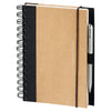 JournalBooks Black Evolution Recycled Notebook (pen not included)