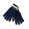 Holloway Navy/White/Graphite Acrylic Rib Knit Comeback Gloves