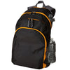 Holloway Black/Light Gold/Graphite Dobby Polyester Backpack
