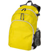 Holloway Bright Yellow/White/Graphite Dobby Polyester Backpack
