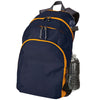Holloway Navy/Light Gold/Graphite Dobby Polyester Backpack