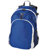 Holloway Royal/White/Graphite Dobby Polyester Backpack