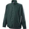 Holloway Men's Dark Green/White Full Zip Hooded Aggression Jacket