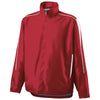 Holloway Men's Scarlet/White Full Zip Hooded Aggression Jacket