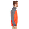 Holloway Men's Carbon Print/Orange Raider Pullover