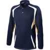 Holloway Youth Navy/Vegas Gold/White Transform Pullover