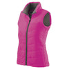 Holloway Women's Power Pink Full Zip Admire Vest