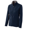 Holloway Women's Navy/Graphite Soft Shell Full Zip Revival Jacket