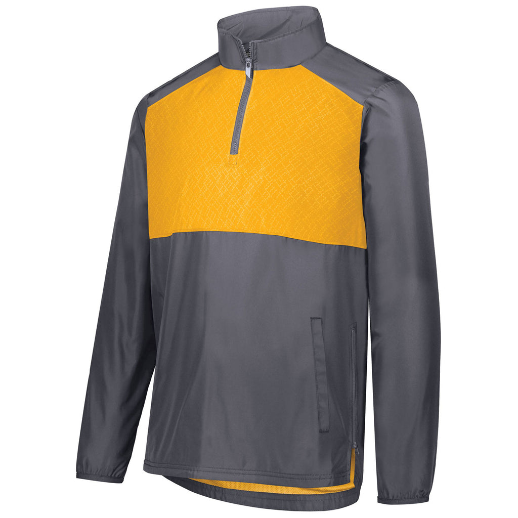 Holloway Unisex Carbon/Gold SeriesX Pullover