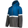 Holloway Men's Royal/Carbon Turnabout Jacket