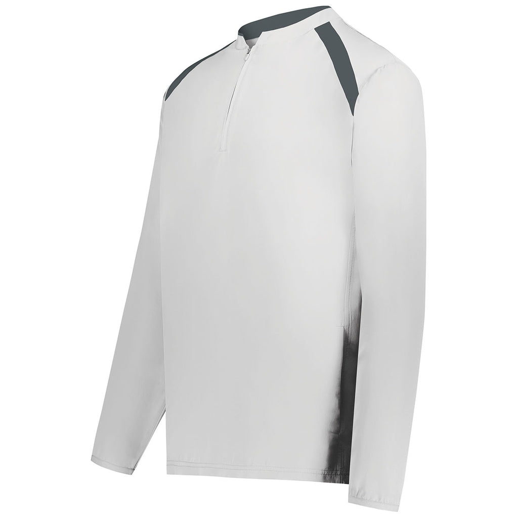 Range Jacket Holloway Men's 229019, Black White, Small Clubhouse