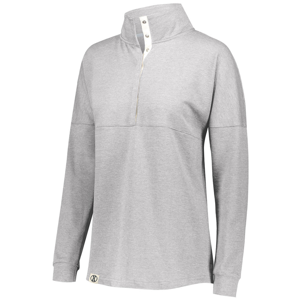 Holloway Women's Athletic Heather Sophomore Pullover