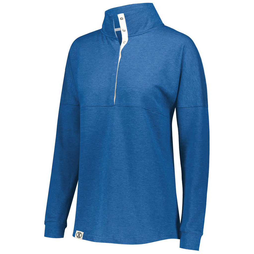 Holloway Women's Royal Heather Sophomore Pullover